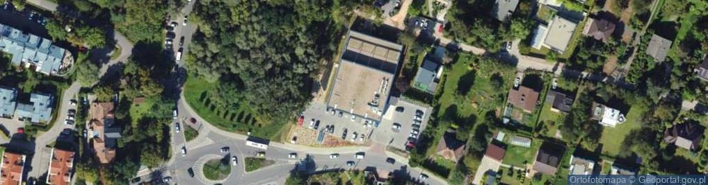 Zdjęcie satelitarne Lidl - Supermarket