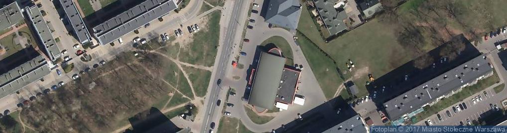Zdjęcie satelitarne Lidl - Supermarket