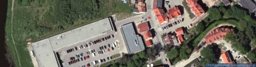 Zdjęcie satelitarne Lidl - Supermarket