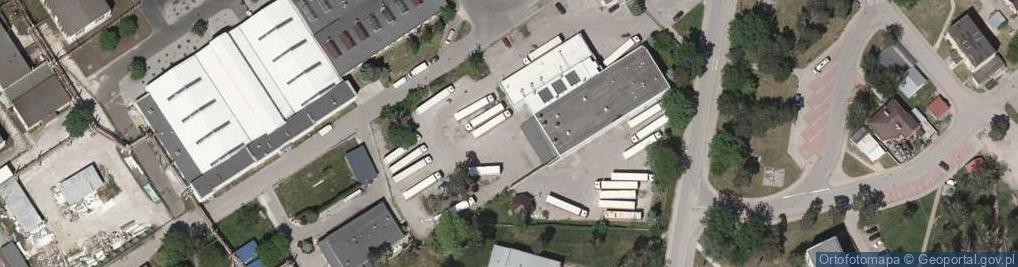 Zdjęcie satelitarne Lidl - Supermarket