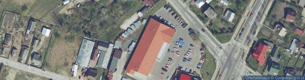 Zdjęcie satelitarne Lidl - Supermarket