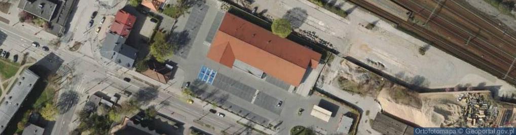 Zdjęcie satelitarne Lidl - Supermarket