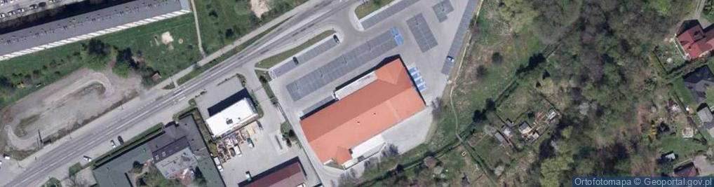 Zdjęcie satelitarne Lidl - Supermarket