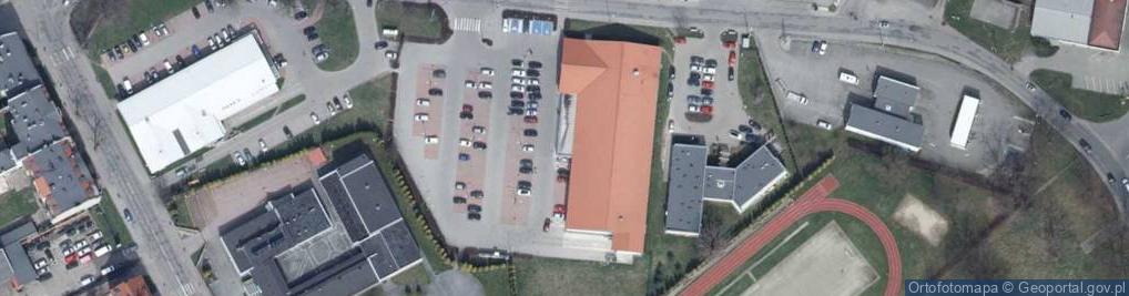 Zdjęcie satelitarne Lidl - Supermarket