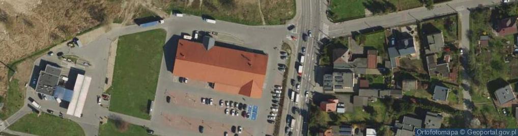Zdjęcie satelitarne Lidl - Supermarket