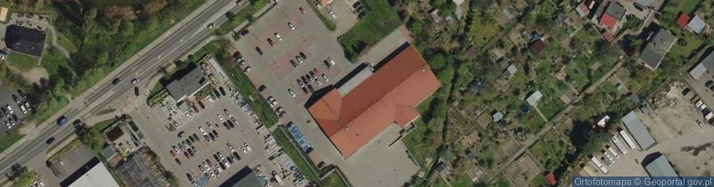 Zdjęcie satelitarne Lidl - Supermarket