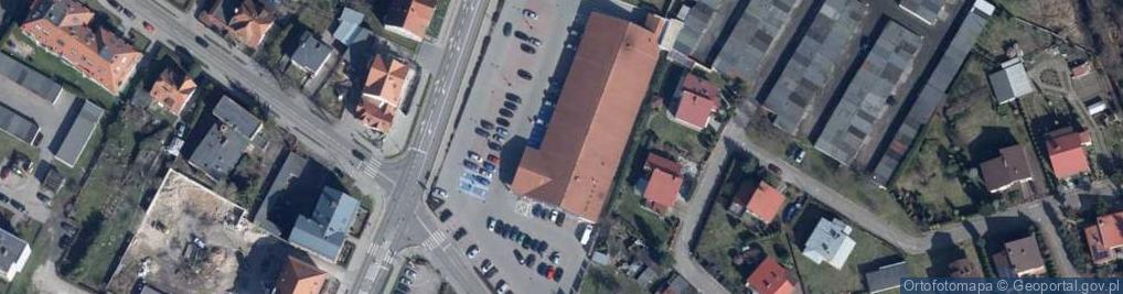 Zdjęcie satelitarne Lidl - Supermarket