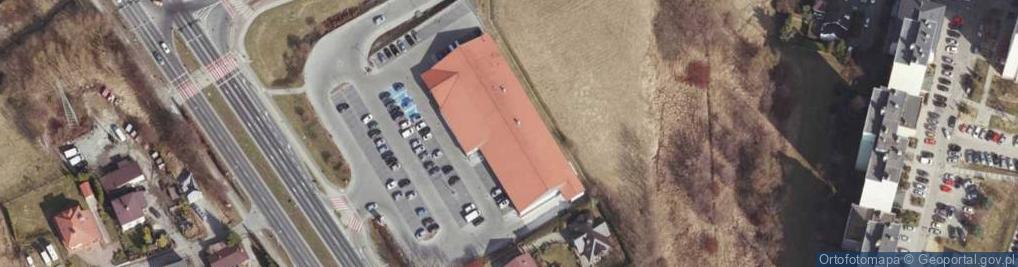 Zdjęcie satelitarne Lidl - Supermarket