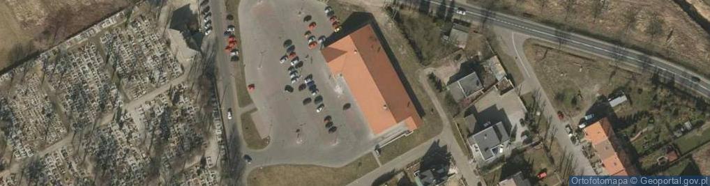 Zdjęcie satelitarne Lidl - Supermarket