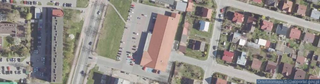 Zdjęcie satelitarne Lidl - Supermarket