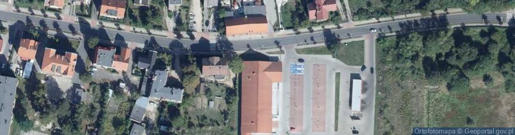 Zdjęcie satelitarne Lidl - Supermarket
