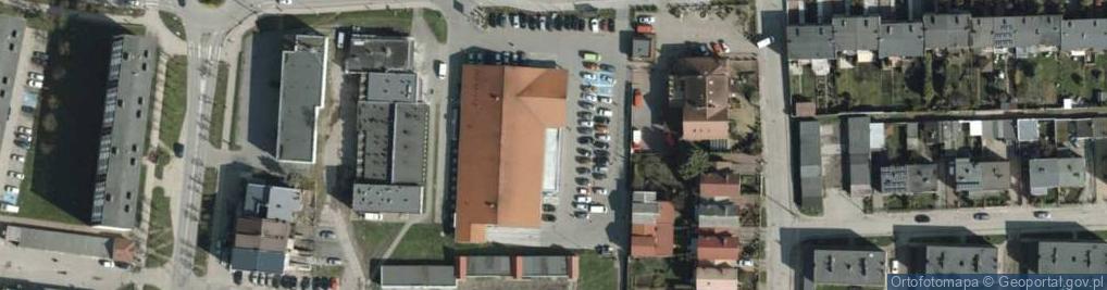 Zdjęcie satelitarne Lidl - Supermarket