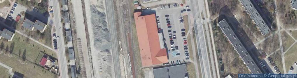 Zdjęcie satelitarne Lidl - Supermarket