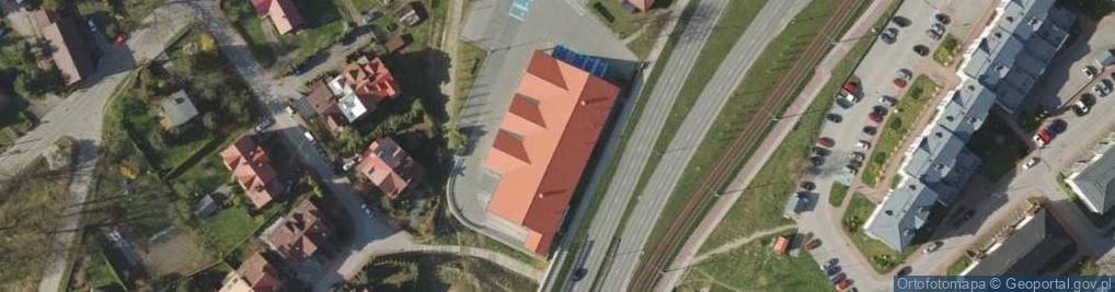 Zdjęcie satelitarne Lidl - Supermarket
