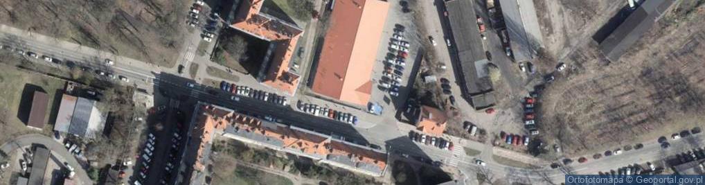 Zdjęcie satelitarne Lidl - Supermarket