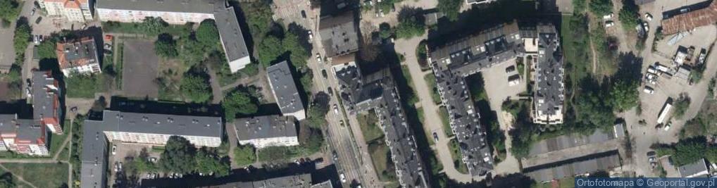 Zdjęcie satelitarne Balduno Manufaktura