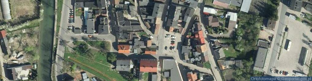 Zdjęcie satelitarne U Kazia