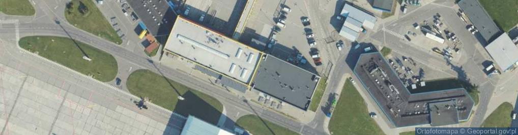 Zdjęcie satelitarne Port Lotniczy Gdańsk im. Lecha Wałęsy - EPGD, GDN, Terminal T1