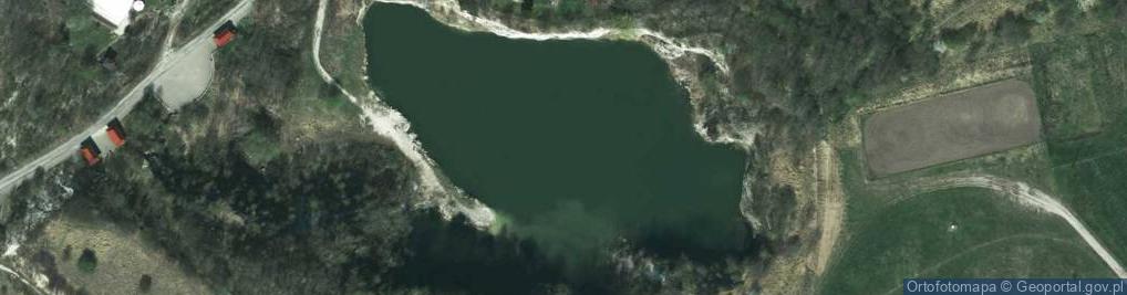 Zdjęcie satelitarne Kamieniołom w Zabierzowie