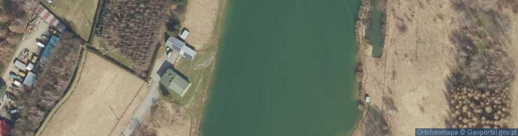 Zdjęcie satelitarne Krosno - Turaszówka (Balaton) - PZW