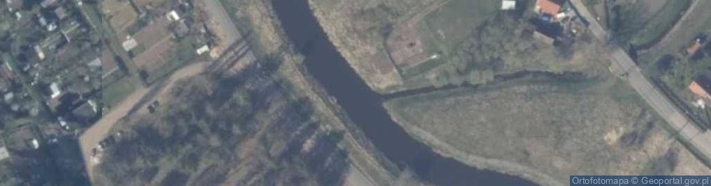 Zdjęcie satelitarne Rzeka Rega - PZW