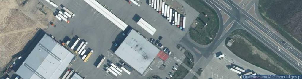 Zdjęcie satelitarne BP Port Świecko