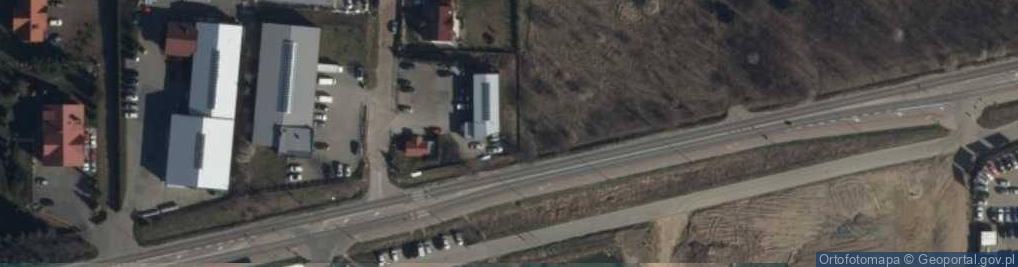Zdjęcie satelitarne LPG - Stacja
