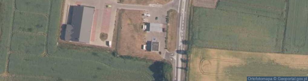 Zdjęcie satelitarne Orlen. Stacja nr:828