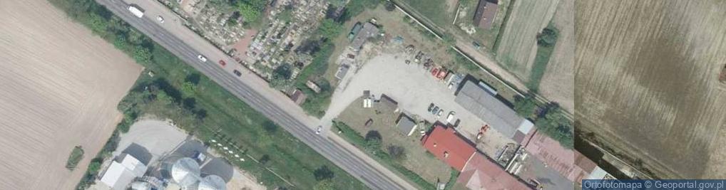 Zdjęcie satelitarne Stacja LPG