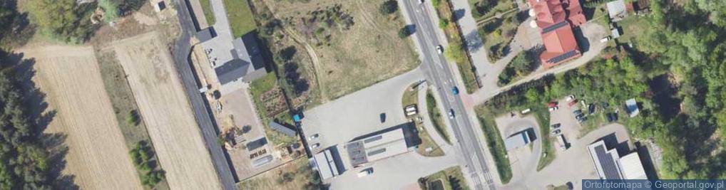 Zdjęcie satelitarne Stacja LPG