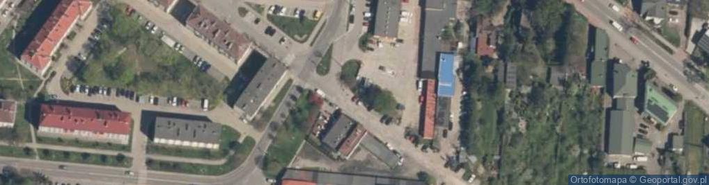 Zdjęcie satelitarne Stacja LPG
