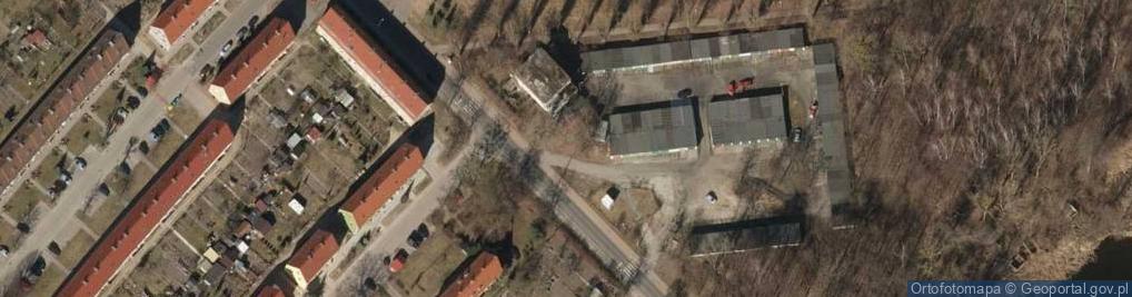 Zdjęcie satelitarne Stacja LPG