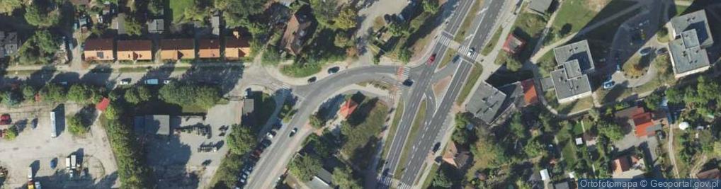 Zdjęcie satelitarne Stacja LPG