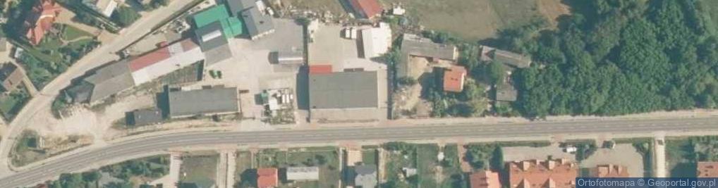 Zdjęcie satelitarne Stacja LPG