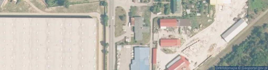 Zdjęcie satelitarne Stacja LPG