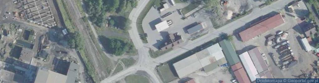 Zdjęcie satelitarne Stacja LPG