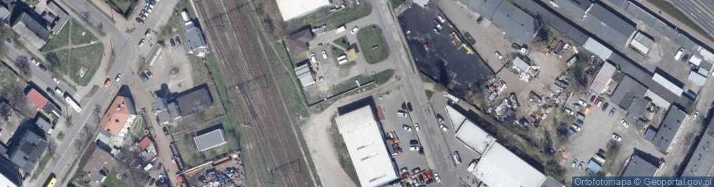 Zdjęcie satelitarne Stacja LPG