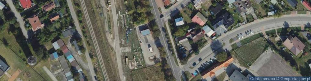 Zdjęcie satelitarne Stacja LPG