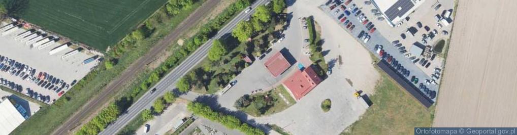 Zdjęcie satelitarne Stacja LPG