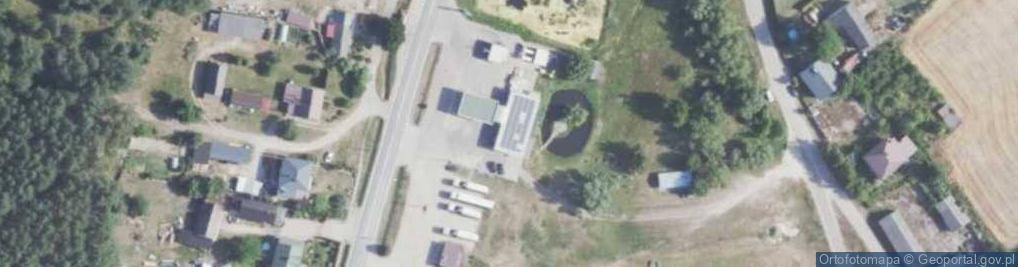 Zdjęcie satelitarne Stacja LPG