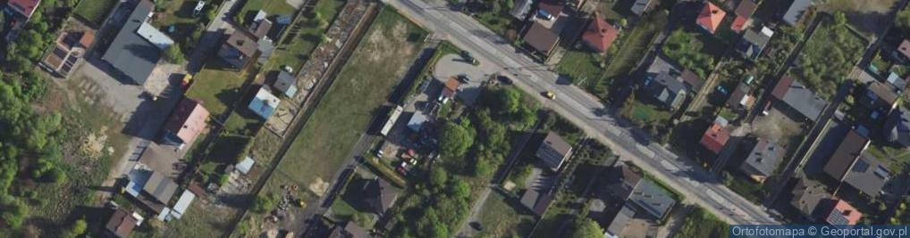Zdjęcie satelitarne Stacja LPG