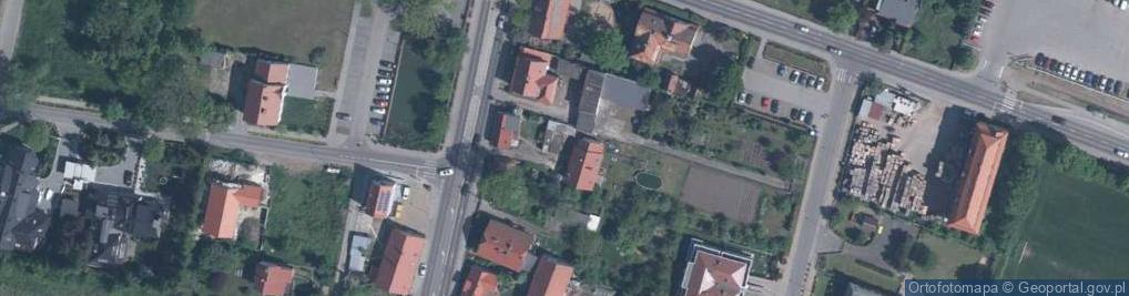 Zdjęcie satelitarne Stacja LPG