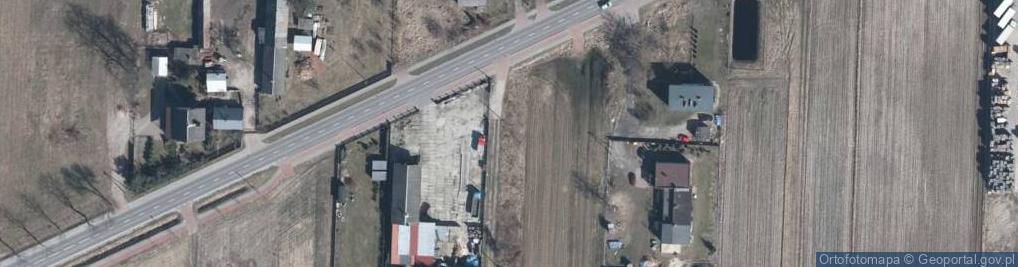 Zdjęcie satelitarne Stacja LPG