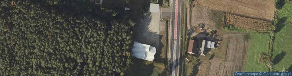 Zdjęcie satelitarne Stacja LPG
