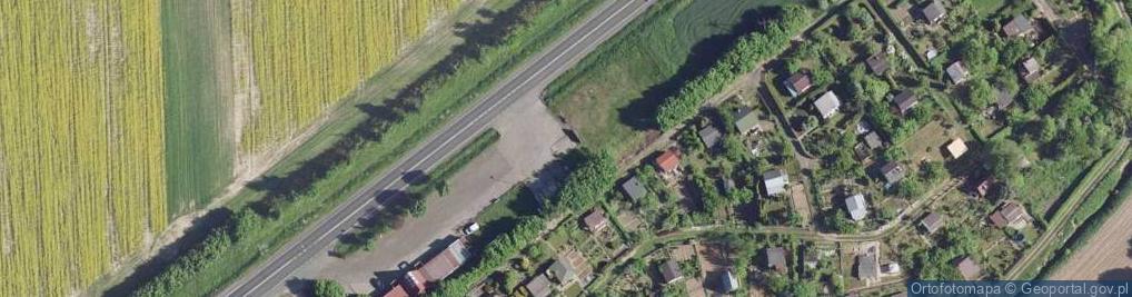 Zdjęcie satelitarne Stacja LPG