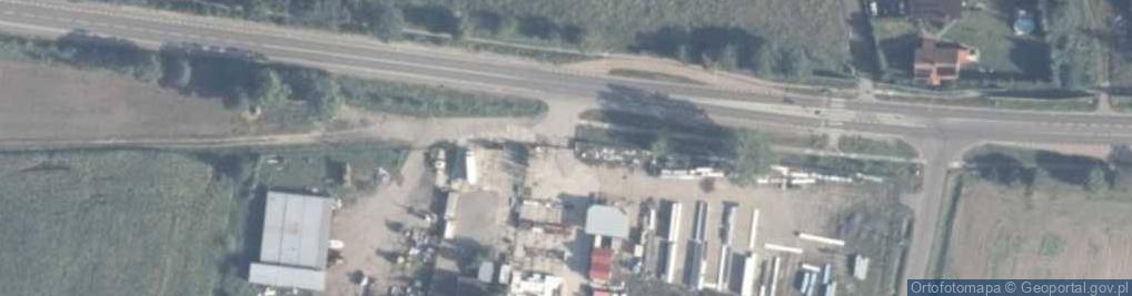 Zdjęcie satelitarne Stacja LPG