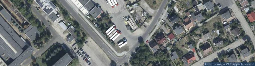 Zdjęcie satelitarne Stacja LPG