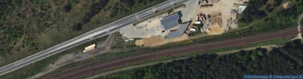 Zdjęcie satelitarne Stacja LPG