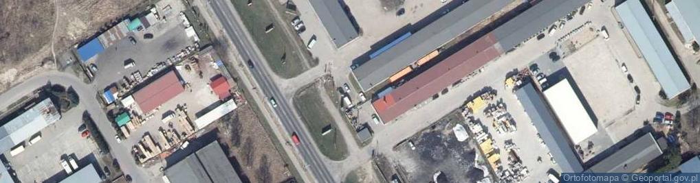 Zdjęcie satelitarne Stacja LPG