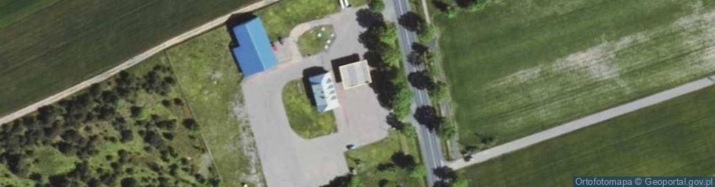 Zdjęcie satelitarne Stacja LPG